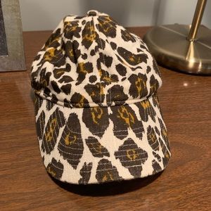 JCREW Leopard Hat